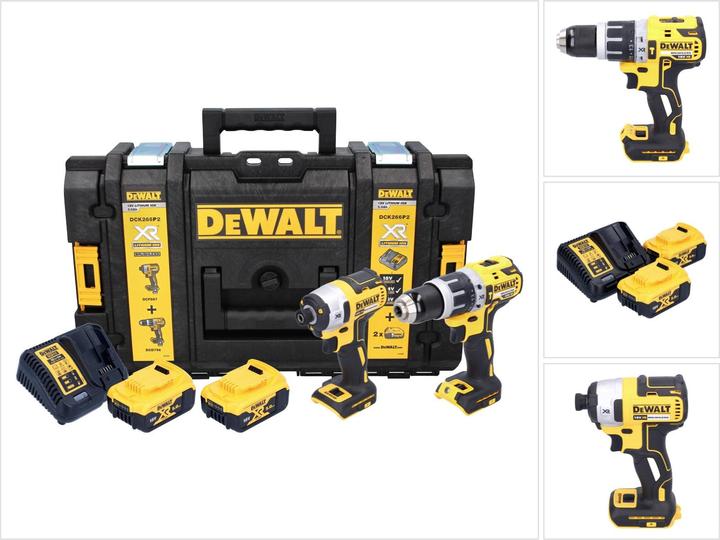 Produktbild DeWalt DCK266P2-QW 18V Combo Kit (Akkubetrieb)