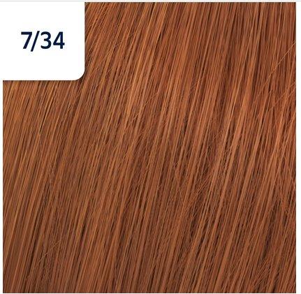 Produktbild Wella Koleston Perfect ME 7/34 Medium Blonde Gold Red 60ml (7/34)