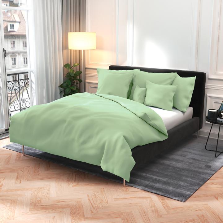 Actual product image Lotus Bettwaren Satin uni (Duvet cover, 200 x 210 cm)