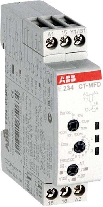 Immagine prodotto ABB Timer multifunzione E234CT-MFD 24-240VAC, 24-48VDC CT-MFD.12