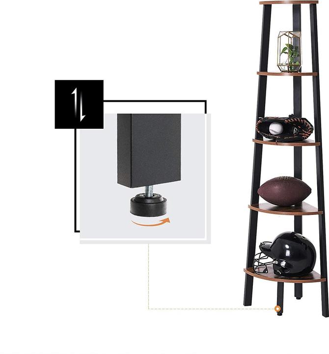 Actual product image Vasagle Dina (37 x 37 x 159 cm)