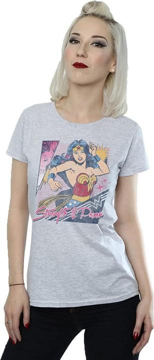 Produktbild Wonder Woman Stärke und Kraft Heather TShirt (M)