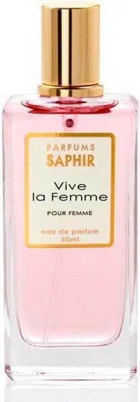 Saphir Women Vive La Femme - Eau de parfum - 50ML (Eau de Parfum, 50 ml)
