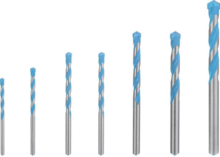 Produktbild Bosch Professional Zubehör EXPERT MultiConstruction CYL-9 Bohrer-Set 4/5/6/6/8/10/12 mm, 7-tlg. (4 - 12)