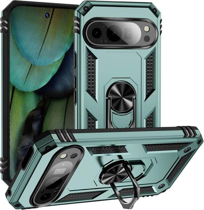 Actual product image Cover-Discount Google Pixel 9 / 9 Pro - Armor Case with kickstand (Google Pixel 9, Google Pixel 9 Pro)