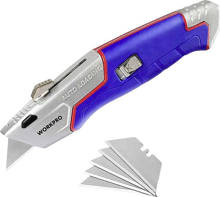 Workpro WP213012 self-loading, retractable universal knife 1 pc. (Cutters)