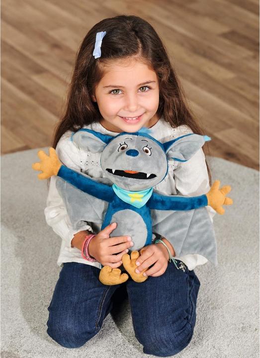 Produktbild Simba 109221001 - Fidi Fledermaus 35cm, bekannt aus dem KiKA Baumhaus aus kuschelweichem Plüsch, ab (35 cm)