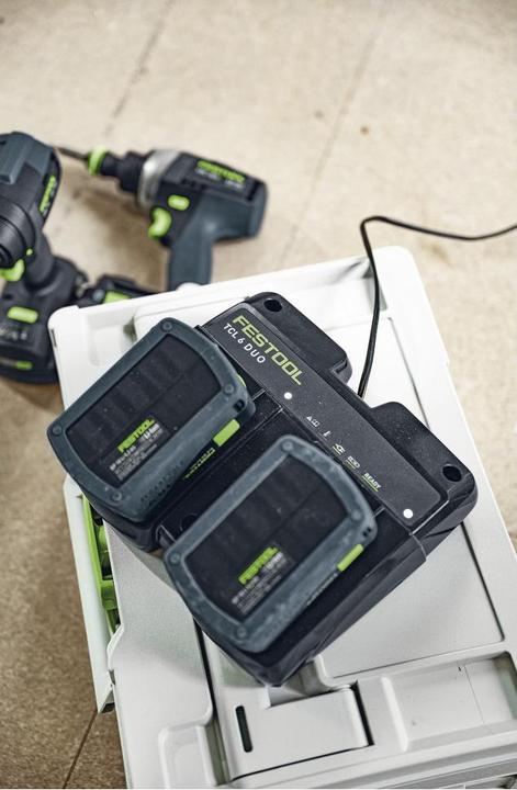 Actual product image Festool Quick charger TCL 6 DUO (10.8 V)