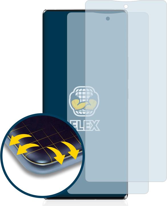 Actual product image BROTECT Full-Cover Protector (2 Piece, ZTE Axon 30 Ultra 5G)