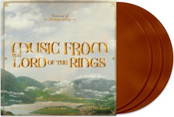 The Lord Of The Rings Trilogy (Limited Brown Vinyl) (The City Of Prague Philharmonic Orchestra)