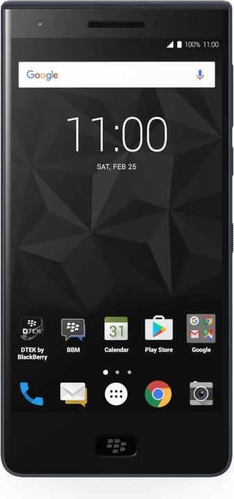 BlackBerry Motion (32 GB, Black, 5.50", Single SIM, 12 Mpx, 4G)
