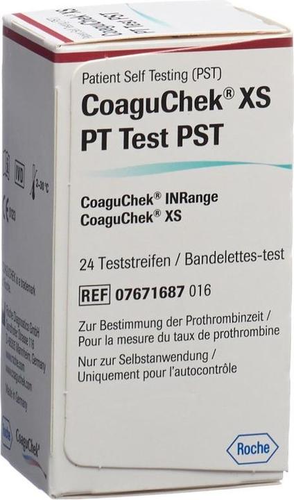 Image du produit CoaguChek XS PT PST deutsch/italienisch/niederländisch/französisch (48 x)