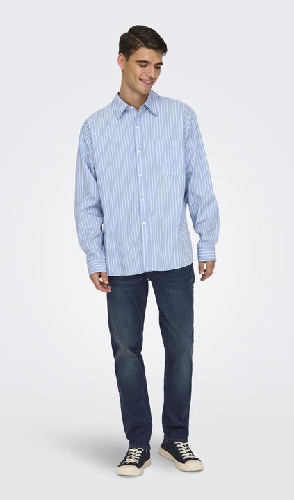Image du produit Only & Sons ONSBARRET Popelin Hemd Popelin Hemd (L)