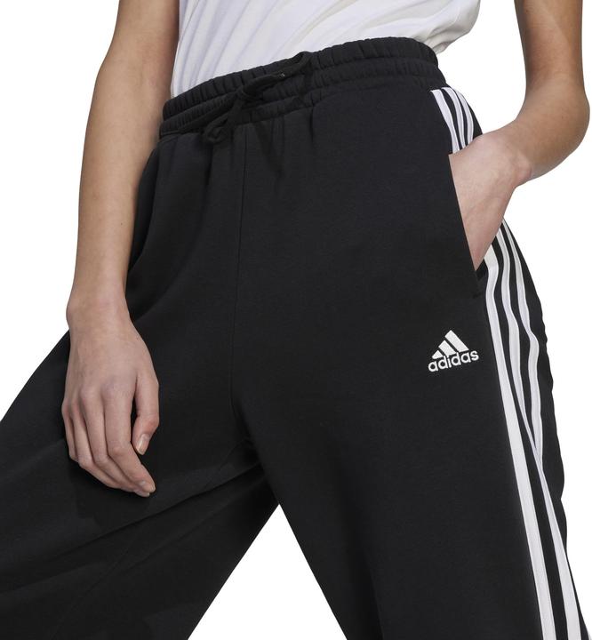 Produktbild adidas W 3 Stripes Fleece Open Hem Pant (M)