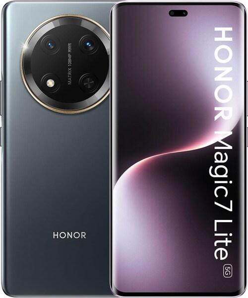 Actual product image Honor Magic7 Lite (256 GB, Black, 6.78", SIM + eSIM, 108 Mpx, 5G)