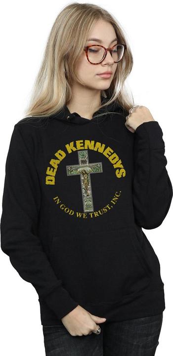 Immagine prodotto Dead Kennedys In God We Trust Felpa con Cappuccio Donna (S)