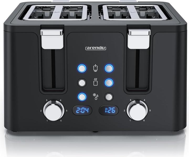 Arendo Toaster Manana X2 für 4 Scheiben