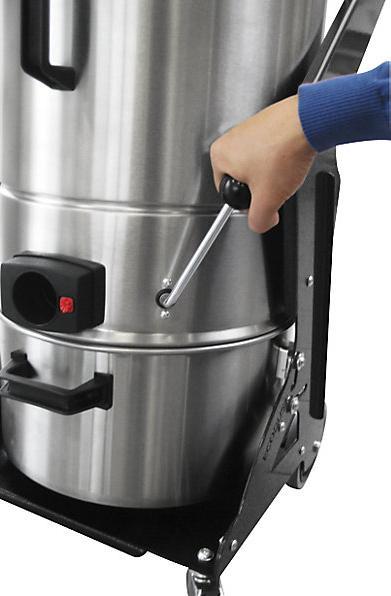 Image du produit Evo Aspirateur industriel de sécurité, ECODust 1200 H-amiante, avec cuve de 25 (Aspirateur sec)