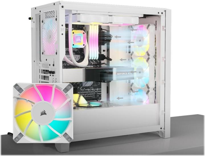 Produktbild Corsair iCUE 4000D RGB Airflow (ATX, mATX, Mini-ITX)