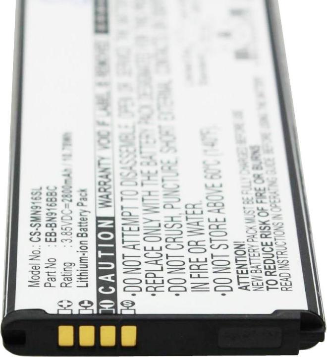 Actual product image CS Cameron Sino Akku Samsung SM-N910 Akku Galaxy Note 4