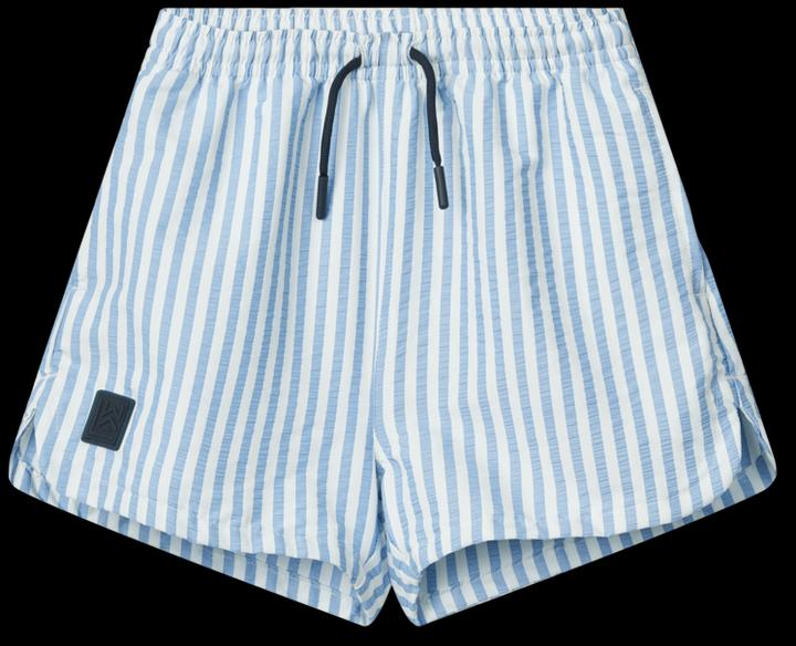 Image du produit Liewood Aiden Seersucker Badeshorts Stripe Riverside (80)
