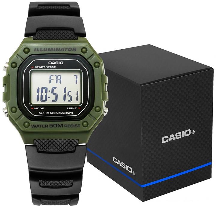 Produktbild Casio W-218H-3AVEF (Digitaluhr, 43 mm)