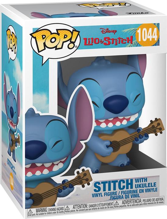 Actual product image Funko POP! - Lilo & Stitch: Stitch with Ukelele