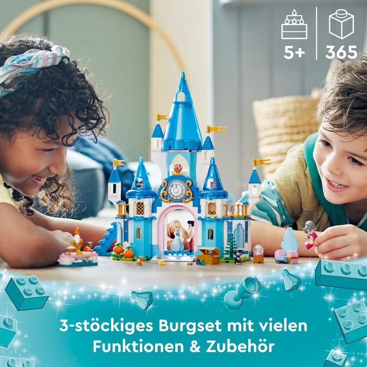 Produktbild LEGO Cinderellas Schloss (43206, LEGO Disney)