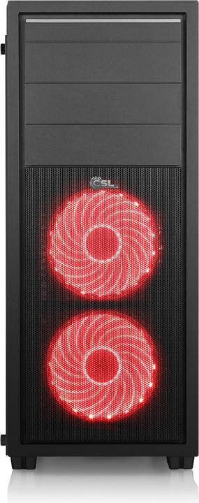 Actual product image CSL Gaming PC M11270H, QWERTZ Layout (DE) (AMD Ryzen 7 5700G, 16 GB, 1000 GB, AMD Radeon Graphics)