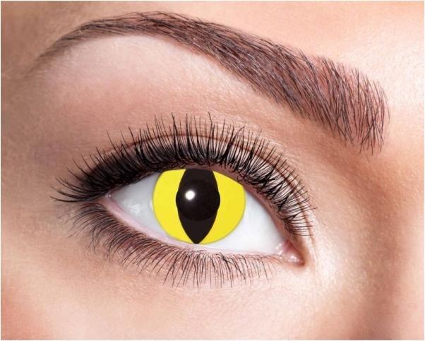 Image du produit Bach Optic Lentilles de contact jaunes (Jaune)