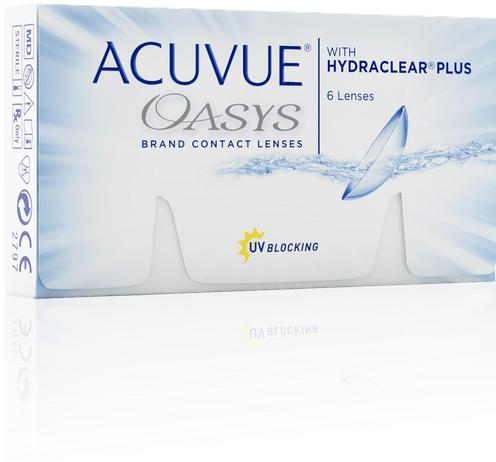 Actual product image Acuvue Oasys (+4.25, 2-Week Lens, 6 Piece, Spherical)