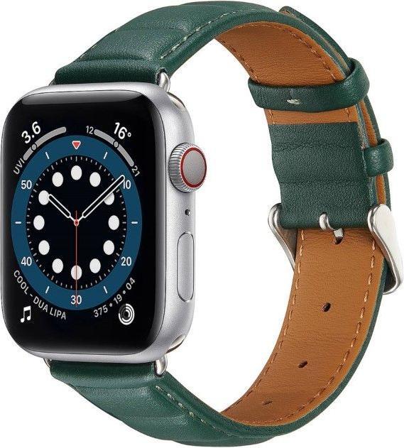 Actual product image MU Classic Genuine Series genuine leather strap (42 mm, 44 mm, 45 mm, Genuine leather, Apple Watch Series 3, Apple Watch Series 2, Apple Watch Series 1, Apple Watch Series 7, Apple Watch Series 8, Apple Watch Series 9, Apple Watch SE, Apple Watch Series 4, Apple Watch Series 5, Apple Watch Series 6)