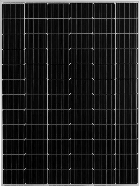 MSW Monkristallines Solarpanel Photovoltaikmodul Bypass-Technologie 290 W / 48.38 V (290 W, 15 kg)