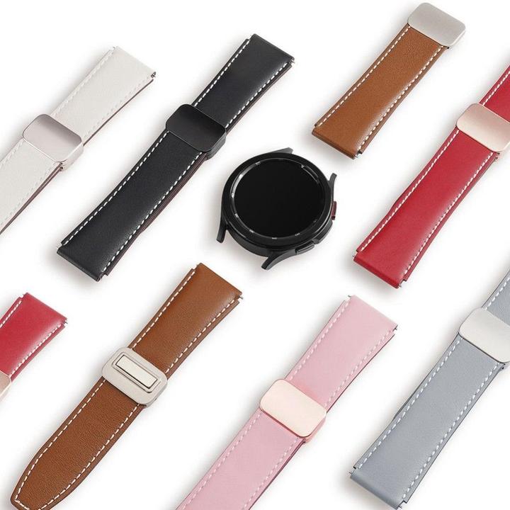 Immagine prodotto Dux Ducis Cinturino in vera pelle della serie YA (22 mm, Vera pelle, Galaxy Watch3 (45mm), Ingranaggio S3 Classic, Gear S3 Frontier)