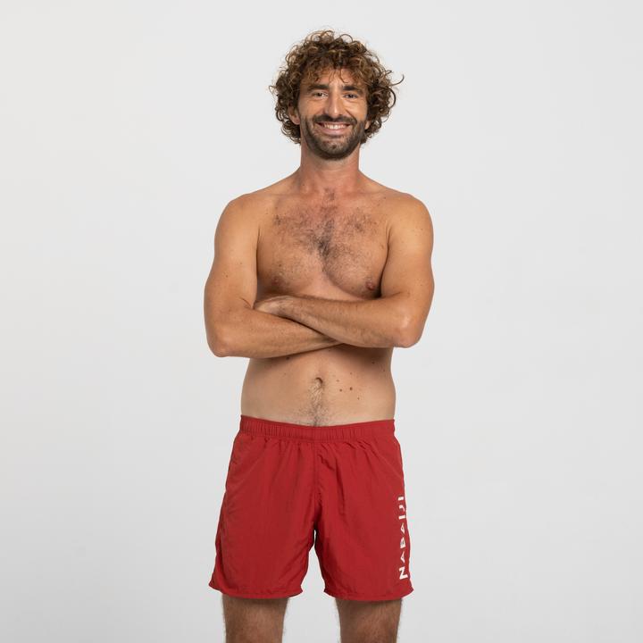 Image du produit Nabaiji Short de natation homme - 100 rouge (42)