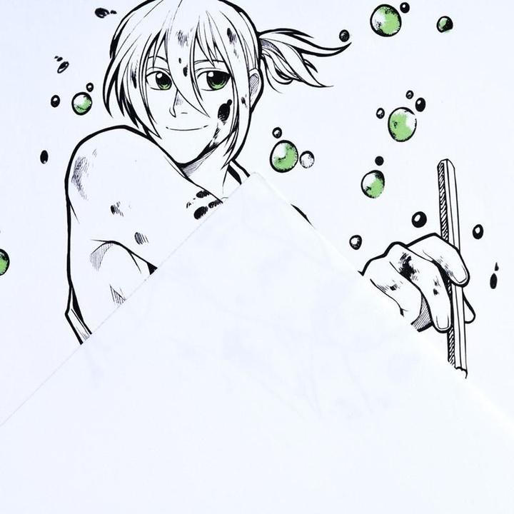 Actual product image Canson Study pad GRADUATE Manga Marker Layout, DIN A3 (A3, Plain, No binding)
