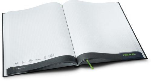 Produktbild Festool Notizbuch (A4, Kariert, Harter Einband)