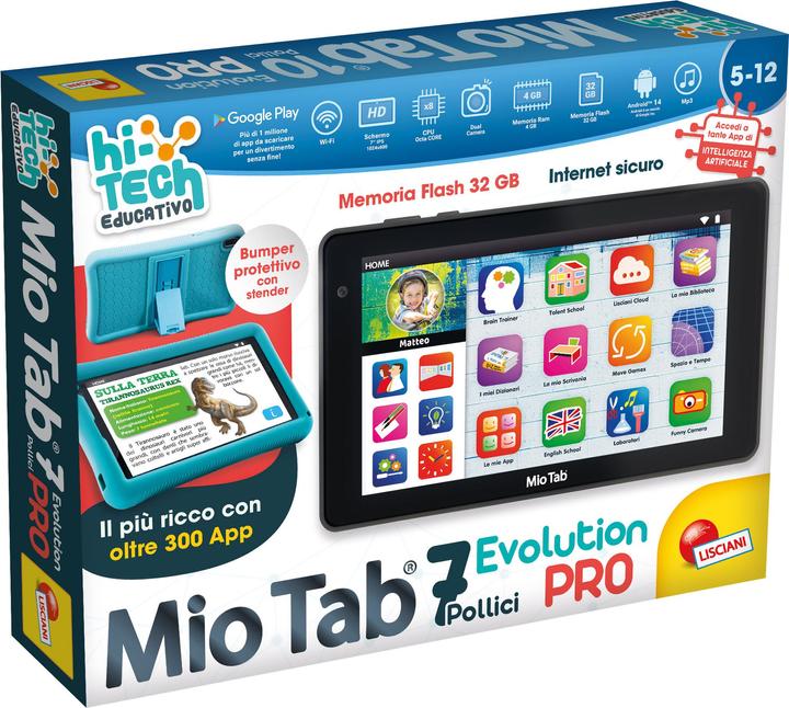 Immagine prodotto Lisciani Hi Tech Educativo Mio Tab 7" Evolution Pro