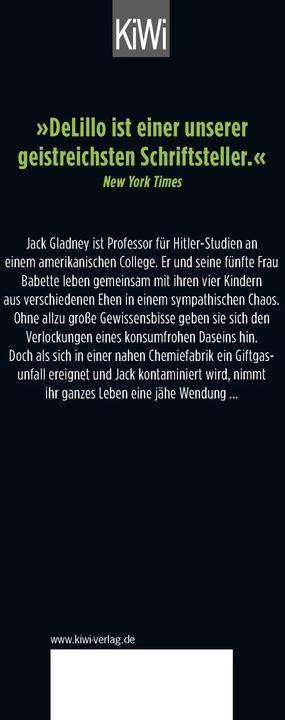 Actual product image Weisses Rauschen (German, Don DeLillo, Helga Pfetsch, 2018)