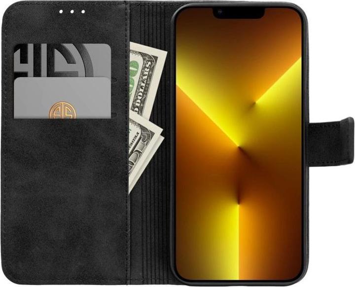 Produktbild OEM Back panel cover TENDER Book Case for SAMSUNG A15 4G / A15 5G black (Samsung Galaxy A15 5G)