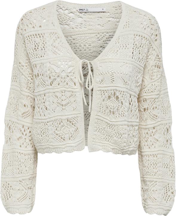Only 7/8-ärmelige Strickjacke
