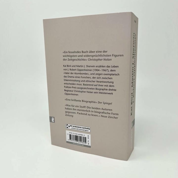 Immagine prodotto J. Robert Oppenheimer (Tedesco, Martin J. Sherwin, 2010)
