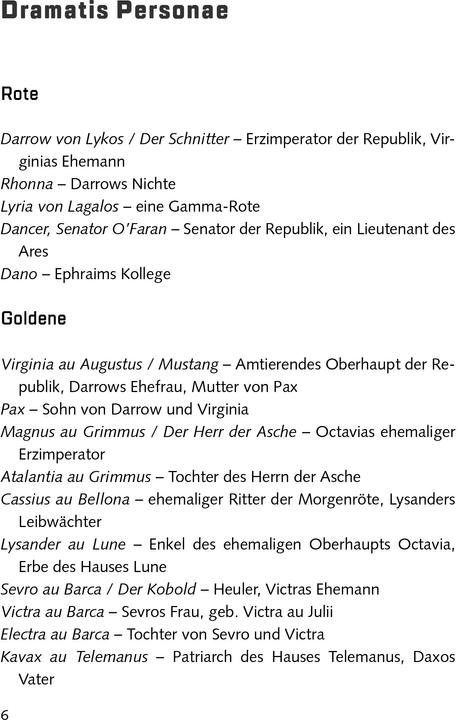 Produktbild Red Rising - Asche zu Asche (Deutsch, Pierce Brown, 2018)
