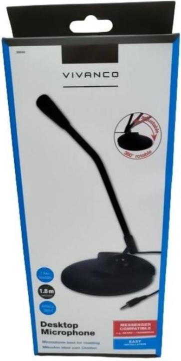 Image du produit Vivanco Microphone de table