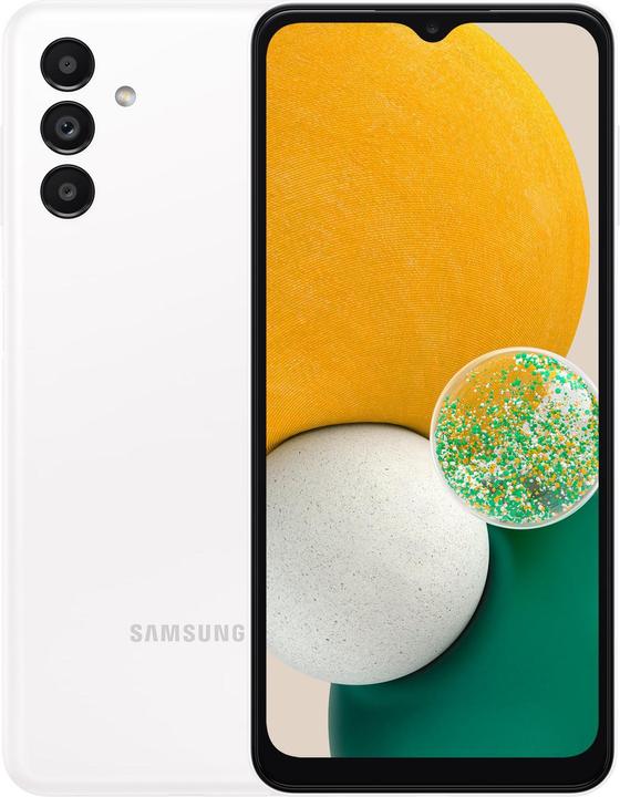 Samsung Galaxy A13 EU (128 Go, Blanc, 6.60", Double SIM, 50 Mpx, 5G)