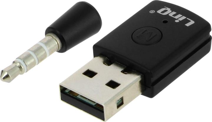 Produktbild LinQ PS4 Bluetooth 4.0 Adapter (USB-A, 3.5mm Klinke)
