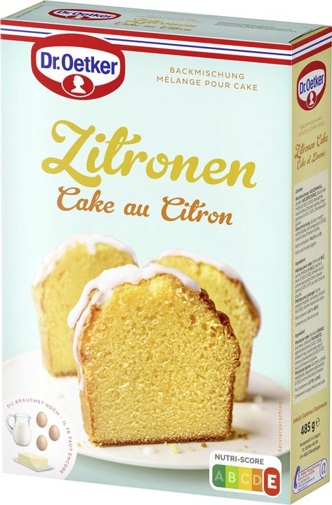 Image du produit Dr. Oetker Mélange à pâtisserie pour gâteau au citron (485 g)