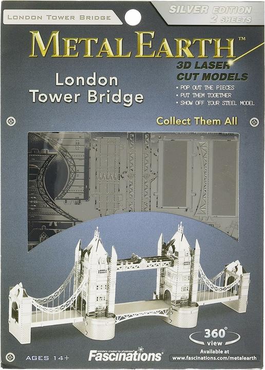 Produktbild Metal Earth Metall Erde London Tower Bridge Silver Edition