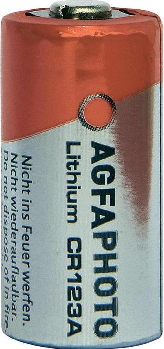 Actual product image AGFAPHOTO Lithium CR 123 A (1 pcs., CR123A, 1300 mAh)