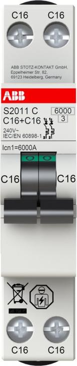 Produktbild ABB S2011C-B16
